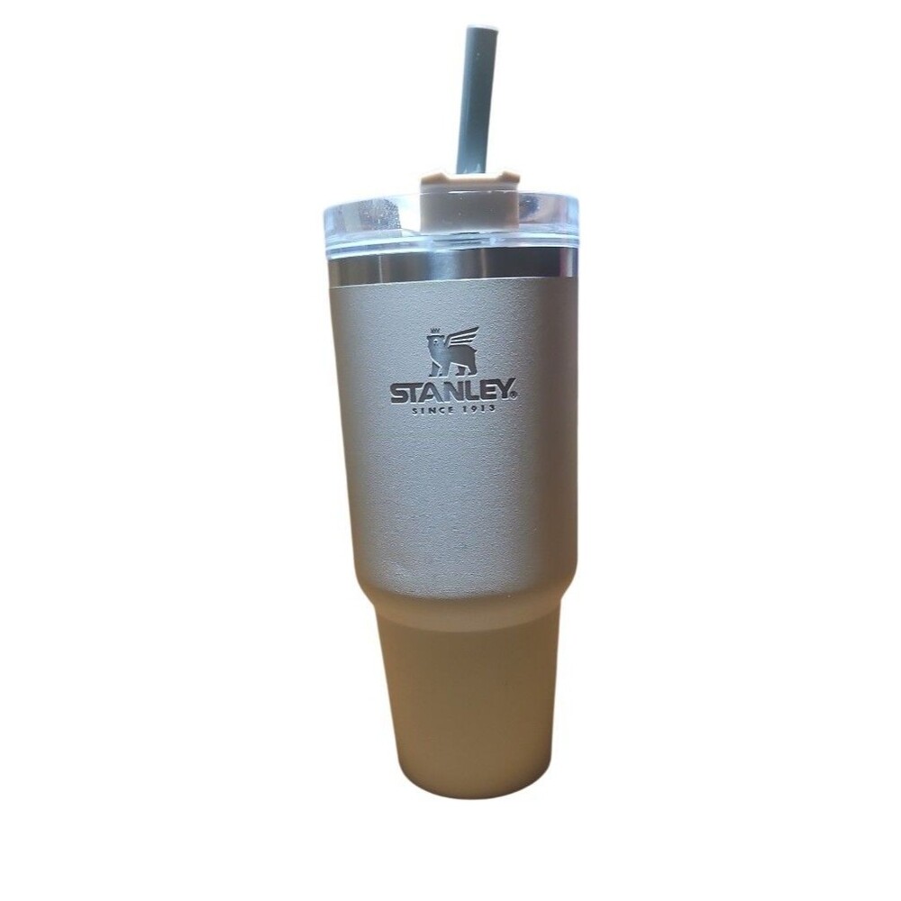 Stanley Quencher H2.0 FlowState 30 oz Rose Quartz BPA Free Double-wall Tumbler
